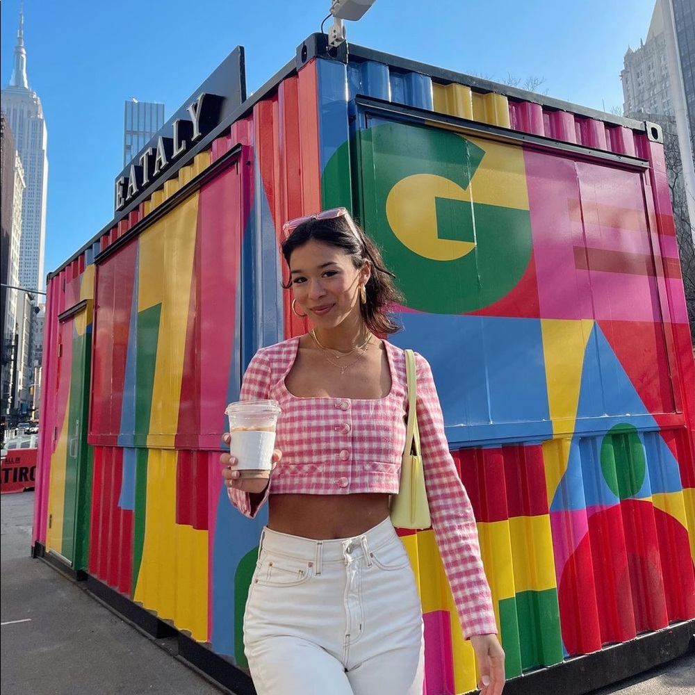 Zara Pink Top
